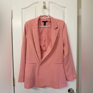 F21 Women's Pink Blazer